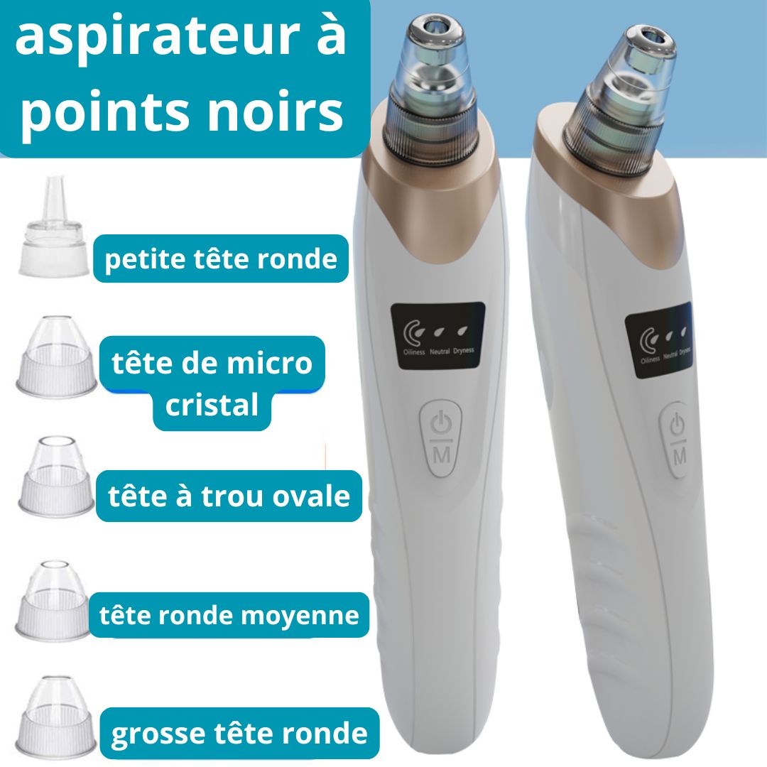 Aspirateur de sebum
