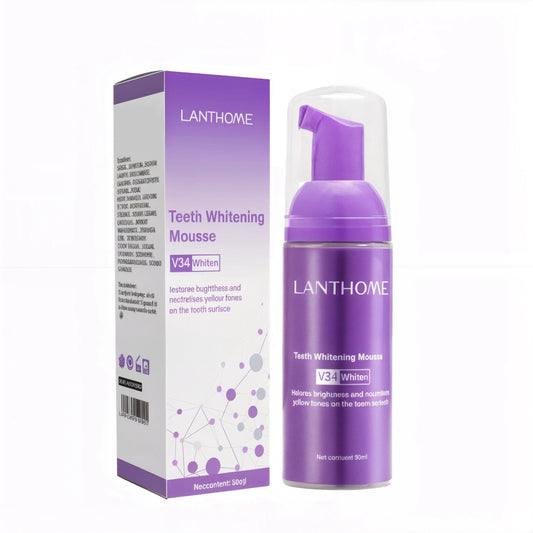 Mousse blanchissante pour les dents Nettoyage en profondeur